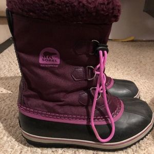 Sorel Kids Nylon Waterproof Boots